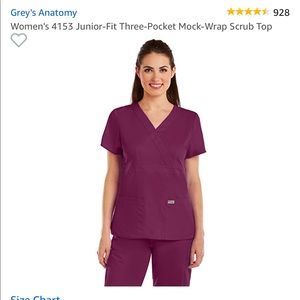 Greys anatomy scrub top